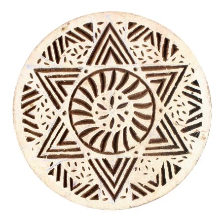 Set of 1 Piece New Wooden Printing Block